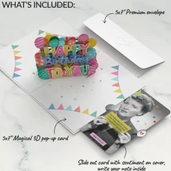 Lovepop Birthday|Let's Celebrate Birthday Pop-Up Card and Aging Like a Fine Cheese Sentiment Set for Any Woman