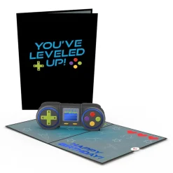 Lovepop Greeting Cards|Birthday|Leveled Up Gamer Birthday Pop-Up Card