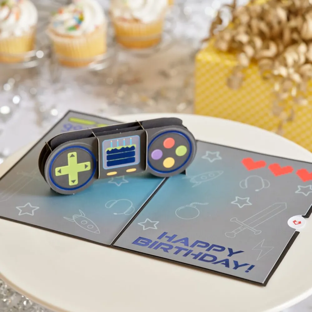 Lovepop Greeting Cards|Birthday|Leveled Up Gamer Birthday Pop-Up Card