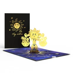 Lovepop Birthday|Her|Libra Zodiac Birthday Pop-Up Card