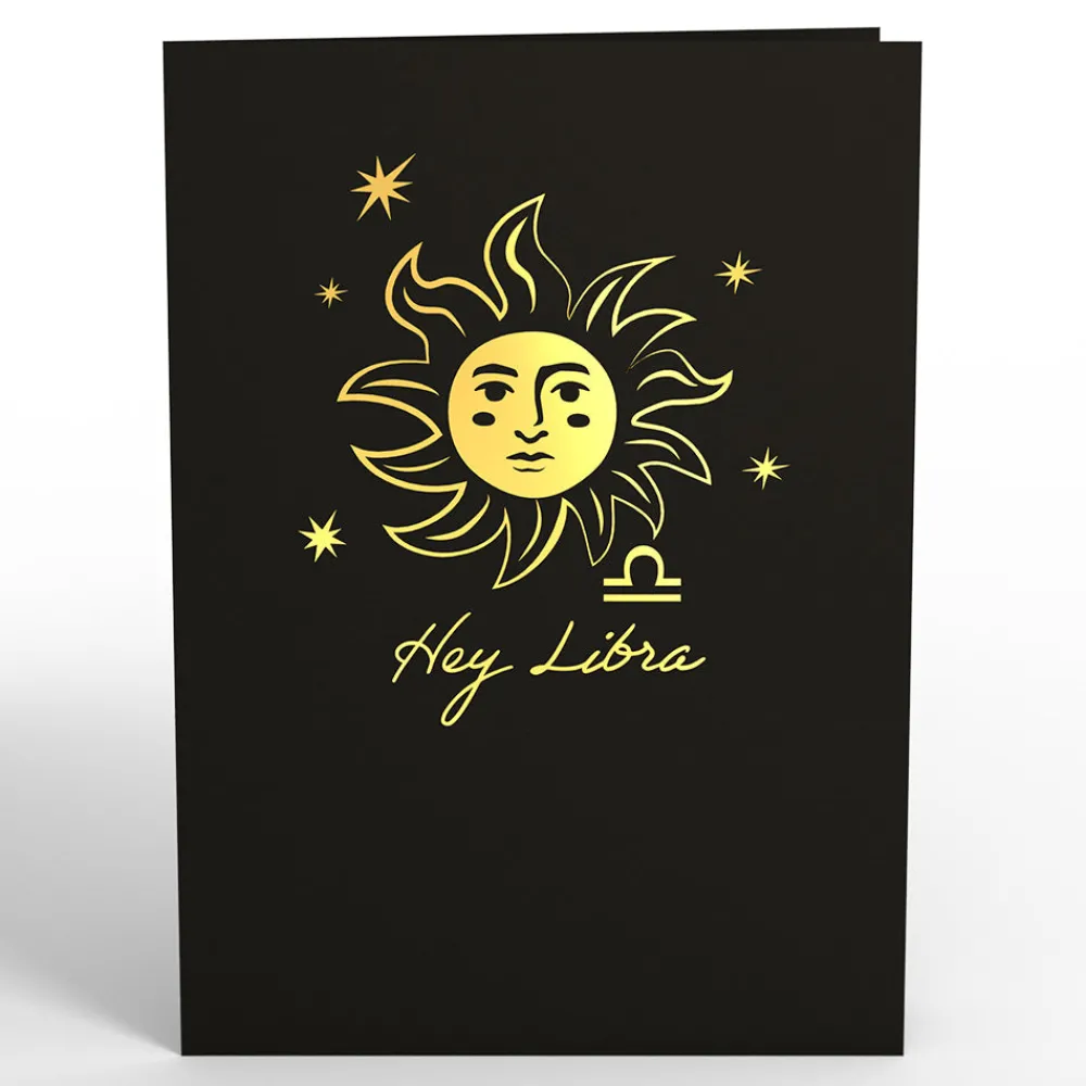 Lovepop Birthday|Her|Libra Zodiac Birthday Pop-Up Card