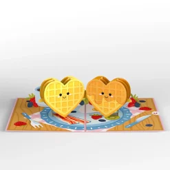 Lovepop Greeting Cards|Anniversary|Like You a Waffle-Lot Pop-Up Card
