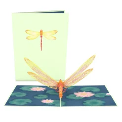 Lovepop Pop-Up Bouquets|Card & Gift Bundles|Lotus & Dragonfly Bundle