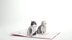Lovepop Greeting Cards|Anniversary|Love Cats Pop-Up Card