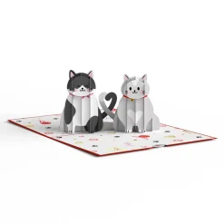 Lovepop Greeting Cards|Anniversary|Love Cats Pop-Up Card