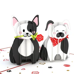 Lovepop Anniversary|Just Because|Love Dogs Pop-Up Card