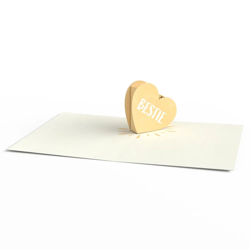 Lovepop Notecards|Valentine'S Day 2/14|Love Hearts Notecards (Assorted 4-Pack)