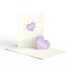 Lovepop Notecards|Valentine'S Day 2/14|Love Hearts Notecards (Assorted 4-Pack)