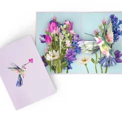 Lovepop Greeting Cards|Valentine'S Day 2/14|Love in Bloom Hummingbird Pop-Up Card