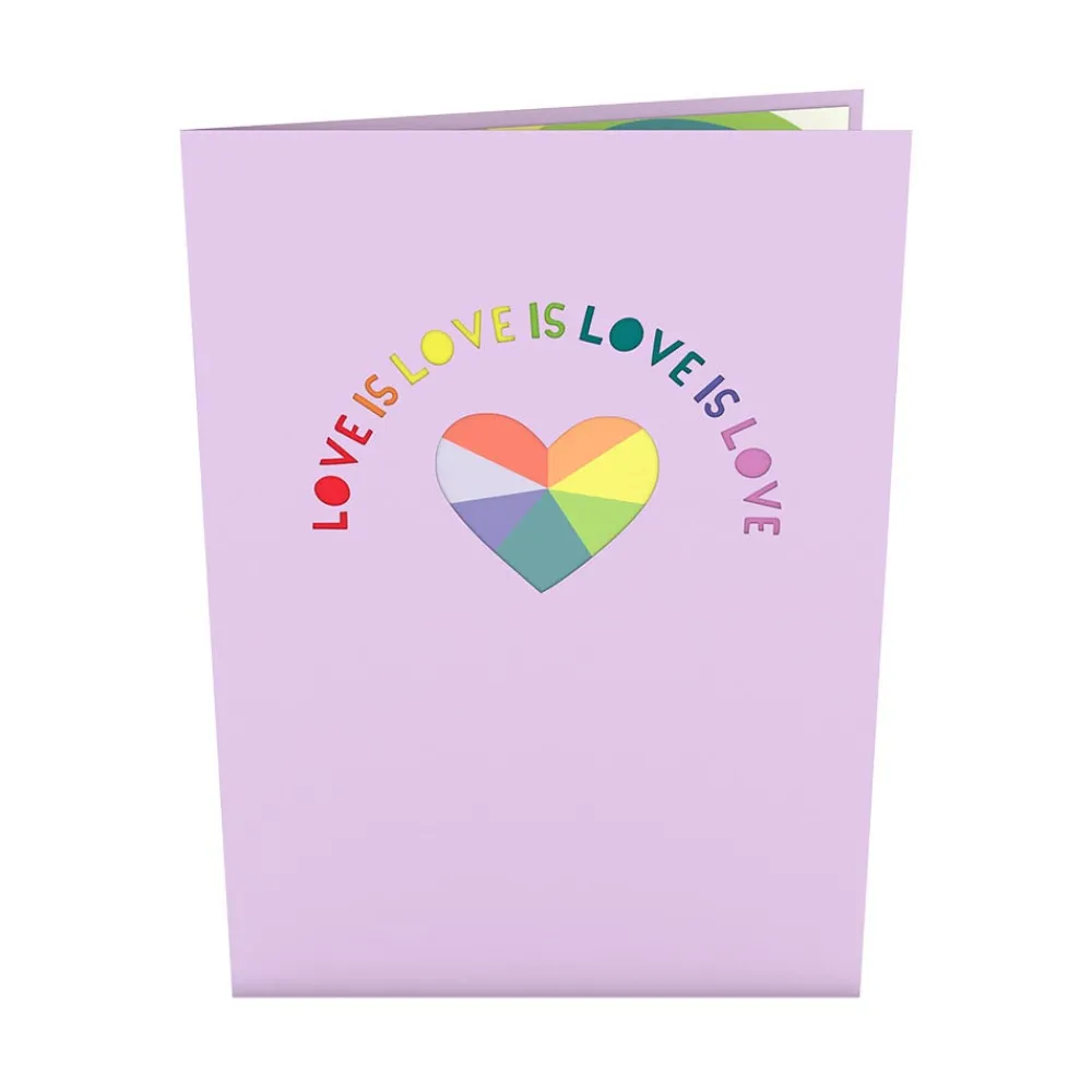 Lovepop Lgbtq+|Love is Love Pop-Up Card