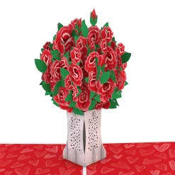 Lovepop Greeting Cards|Anniversary|Love Rose Arrangement Pop-Up Card