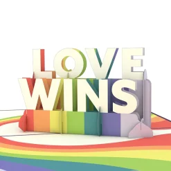 Lovepop Lgbtq+|Love Wins Pop-Up Card