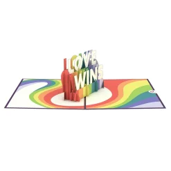 Lovepop Lgbtq+|Love Wins Pop-Up Card