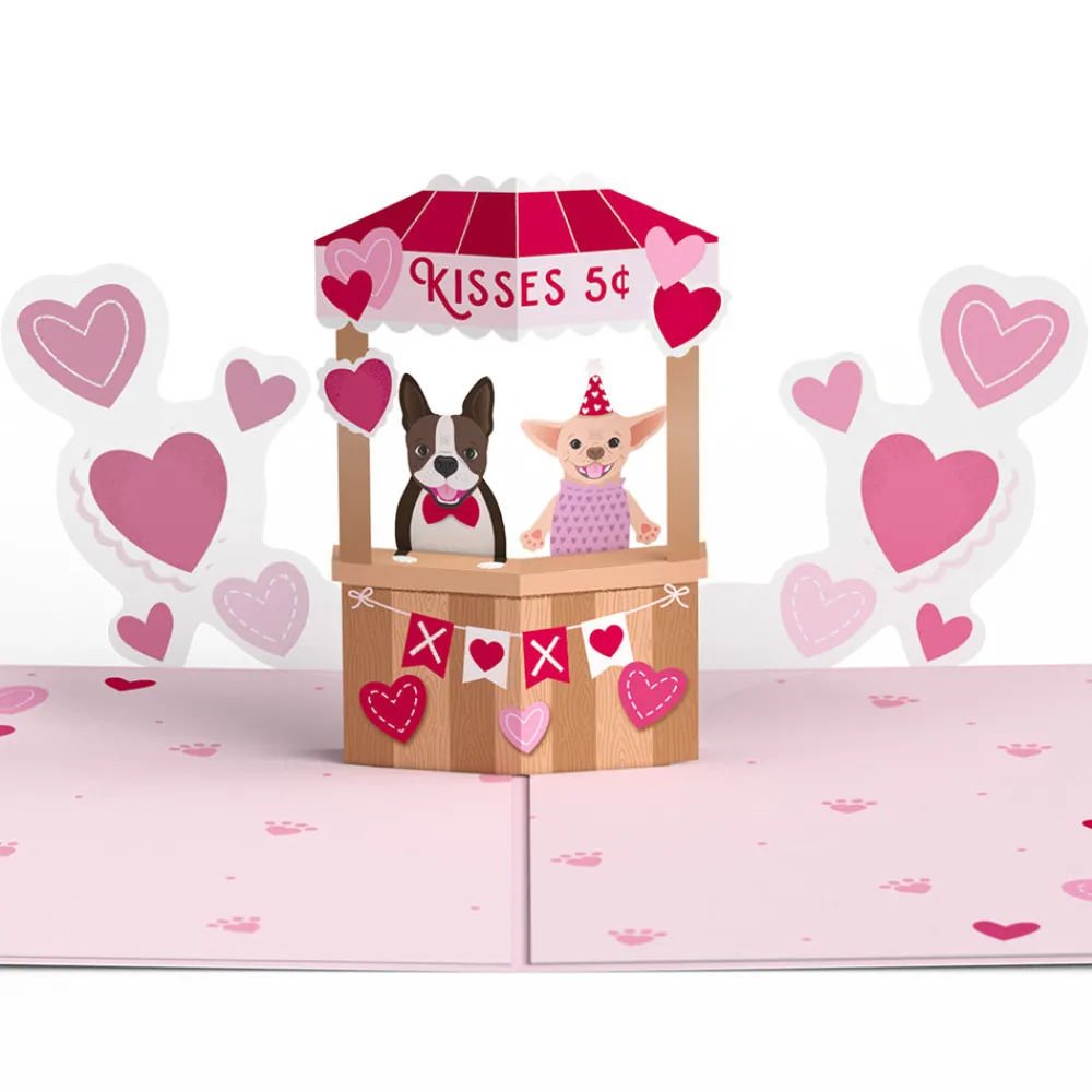 Lovepop Greeting Cards|Valentine'S Day 2/14|Love You Furever Dog Kisses Pop-Up Card