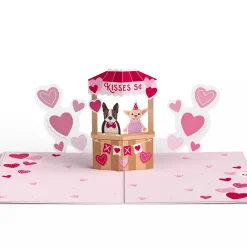 Lovepop Greeting Cards|Valentine'S Day 2/14|Love You Furever Dog Kisses Pop-Up Card