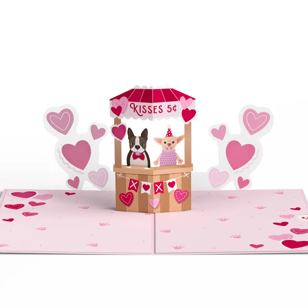 Lovepop Greeting Cards|Valentine'S Day 2/14|Love You Furever Dog Kisses Pop-Up Card