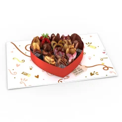 Lovepop Greeting Cards|Anniversary|Love You More Than Chocolate Pop-Up Card