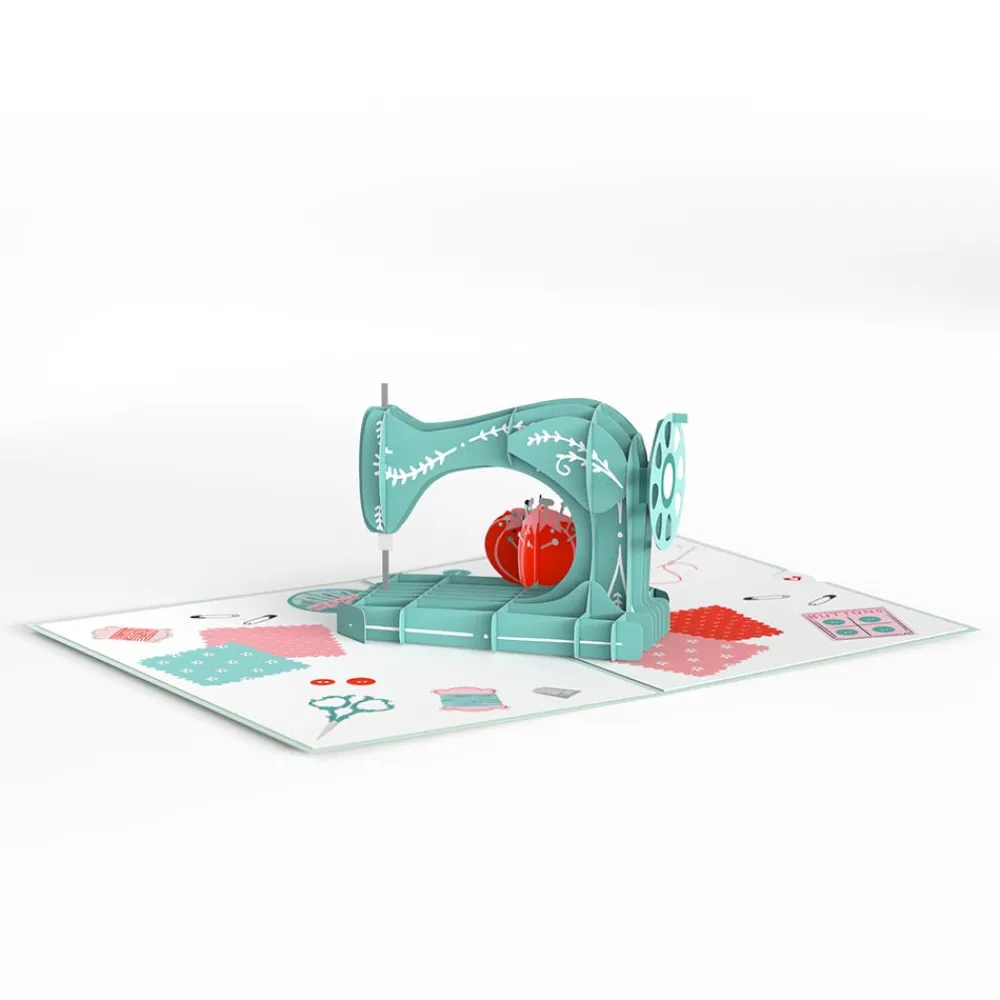 Lovepop Greeting Cards|Valentine'S Day 2/14|Love You Sew Much Pop-Up Card