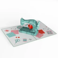 Lovepop Greeting Cards|Valentine'S Day 2/14|Love You Sew Much Pop-Up Card