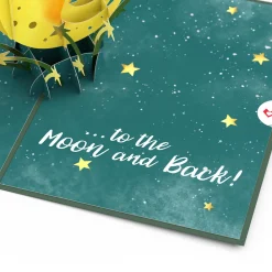 Lovepop Greeting Cards|Just Because|Love You to the Moon and Back Pop-Up Card