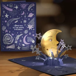Lovepop Valentine'S Day 2/14|Love You to the Moon and Back Light-Up Pop-Up Card
