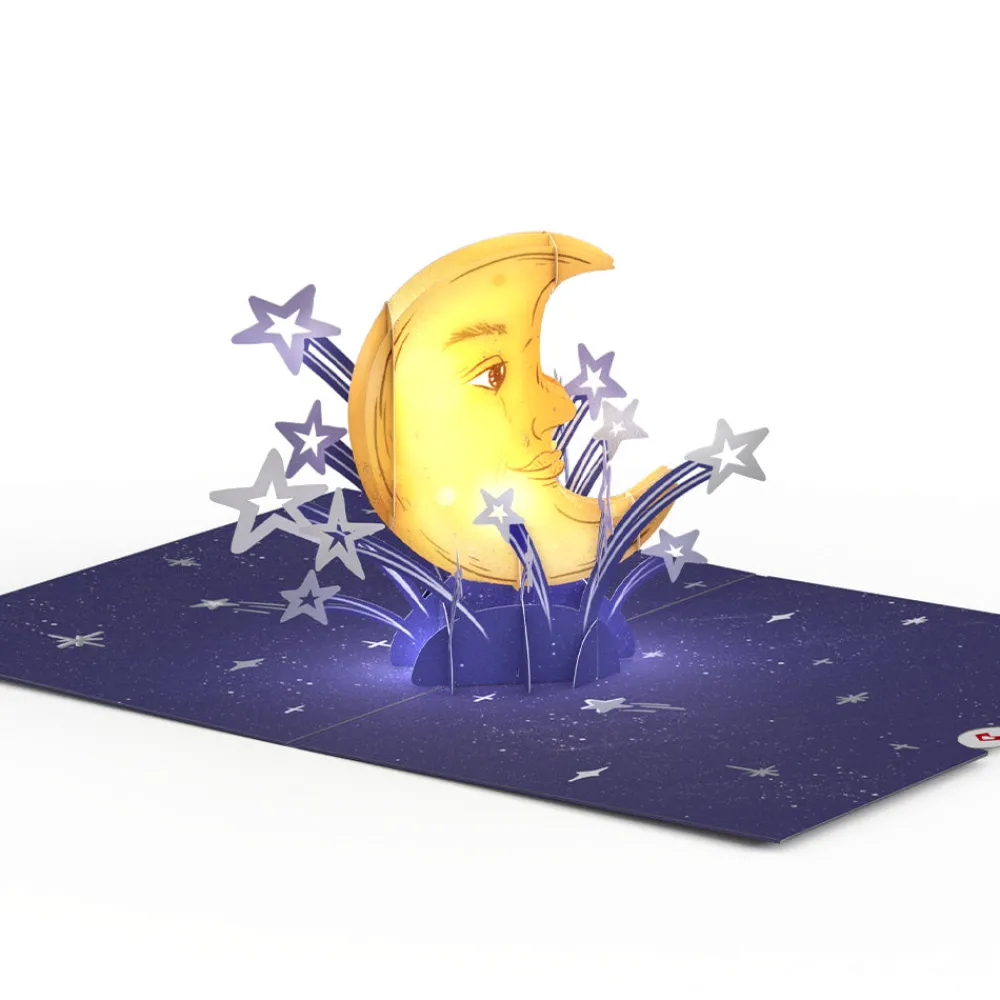 Lovepop Valentine'S Day 2/14|Love You to the Moon and Back Light-Up Pop-Up Card