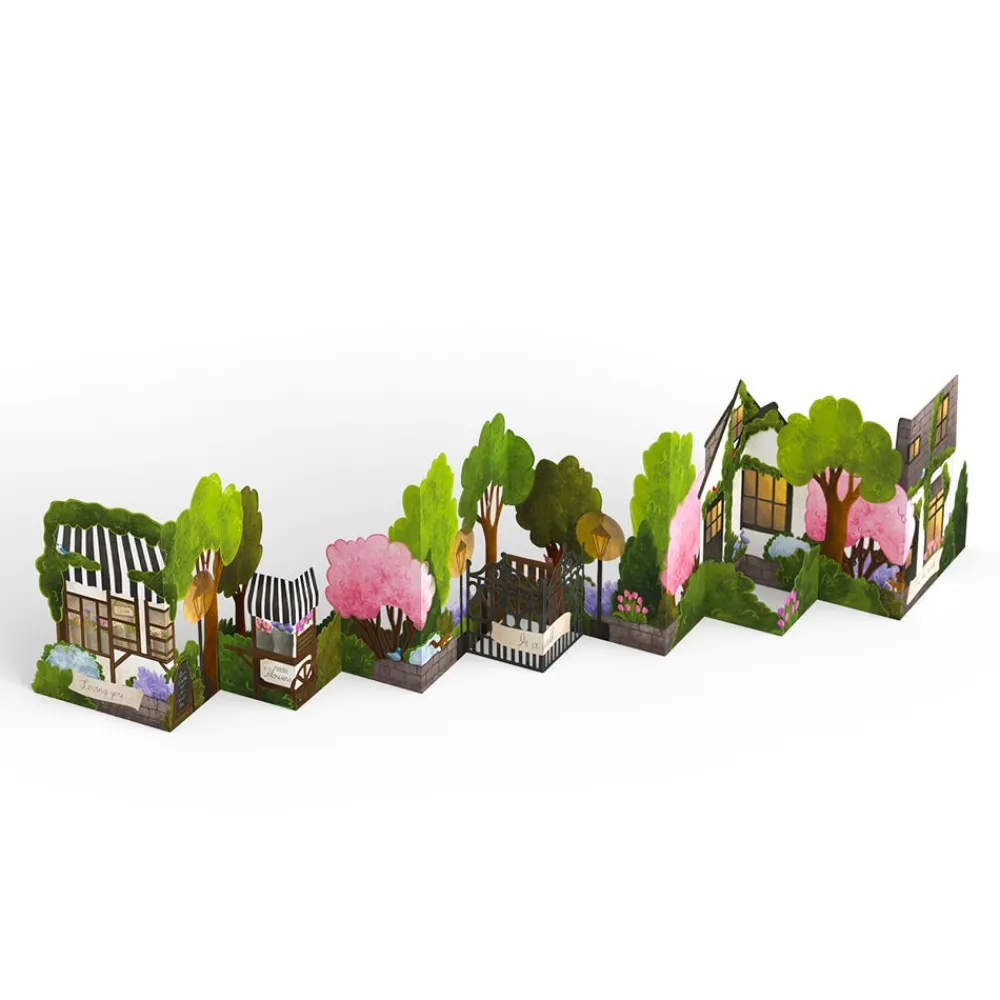 Lovepop Decor|Anniversary|Loving You is a Walk in the Park Loooooong Card™ (Expands to 2 feet)