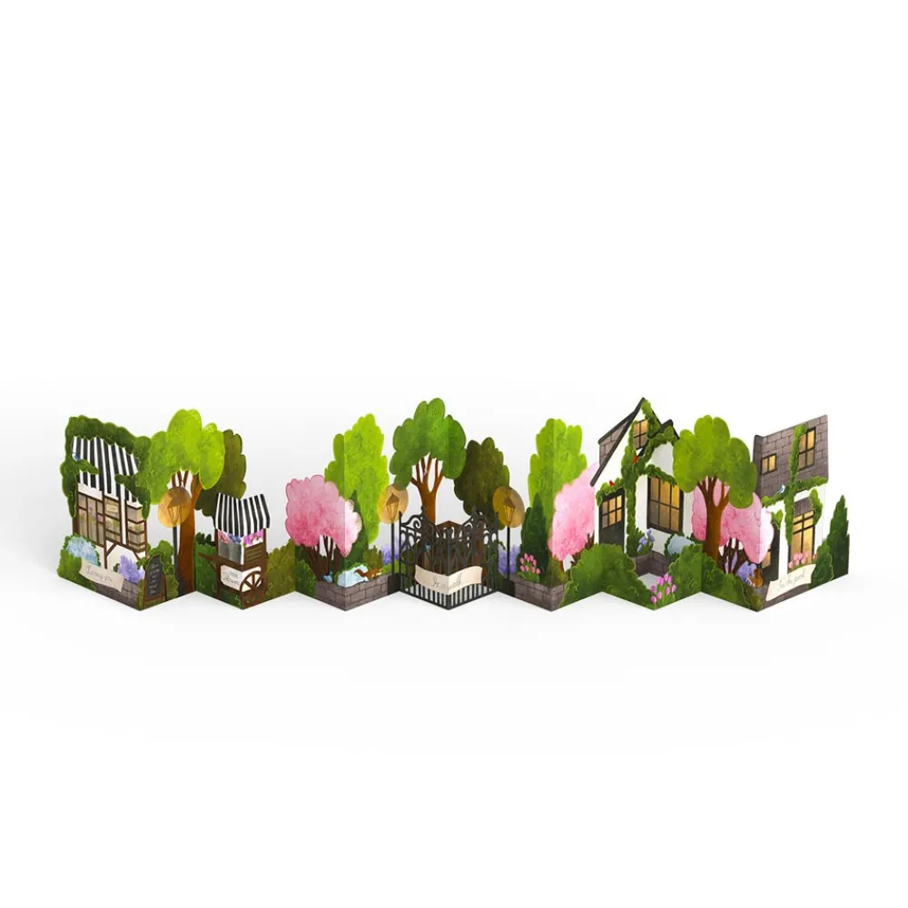 Lovepop Decor|Anniversary|Loving You is a Walk in the Park Loooooong Card™ (Expands to 2 feet)