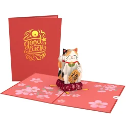 Lovepop Just Because|Retirement|Lucky Cat Pop-Up Card