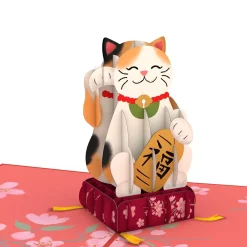 Lovepop Just Because|Retirement|Lucky Cat Pop-Up Card