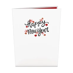Lovepop Greeting Cards|Lunar New Year 1/29|Lunar New Year Cherry Blossom Pop-Up Card