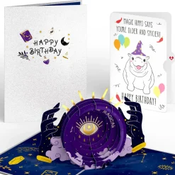 Lovepop Birthday|Magical Birthday with Magic Hippo Pop-Up Card and Sentiment Set