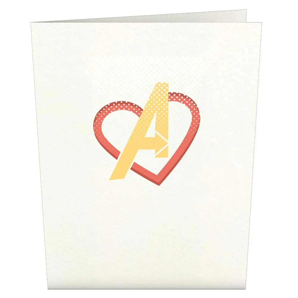 Lovepop Notecards|Valentine'S Day 2/14|Marvel Avengers Valentine Notecards (Assorted 4 Pack)
