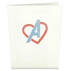 Lovepop Notecards|Valentine'S Day 2/14|Marvel Avengers Valentine Notecards (Assorted 4 Pack)