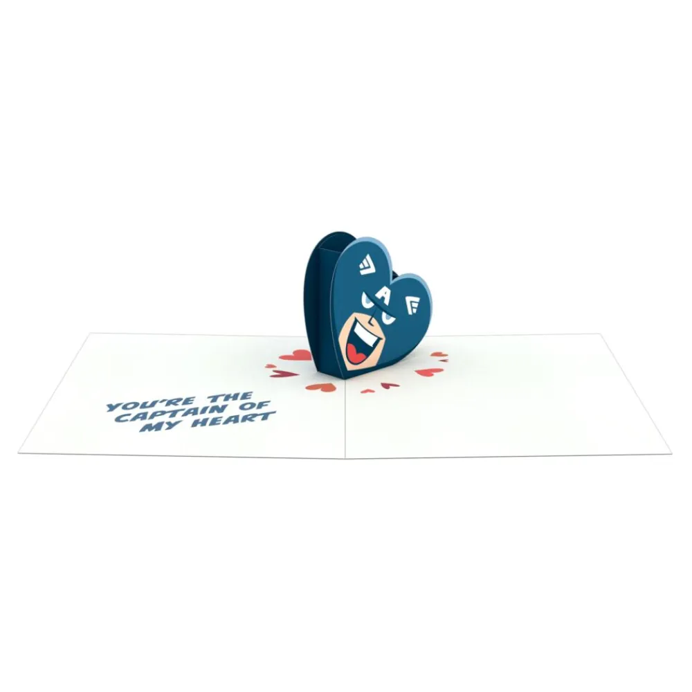 Lovepop Notecards|Valentine'S Day 2/14|Marvel Avengers Valentine Notecards (Assorted 4 Pack)