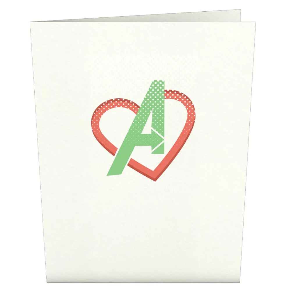 Lovepop Notecards|Valentine'S Day 2/14|Marvel Avengers Valentine Notecards (Assorted 4 Pack)