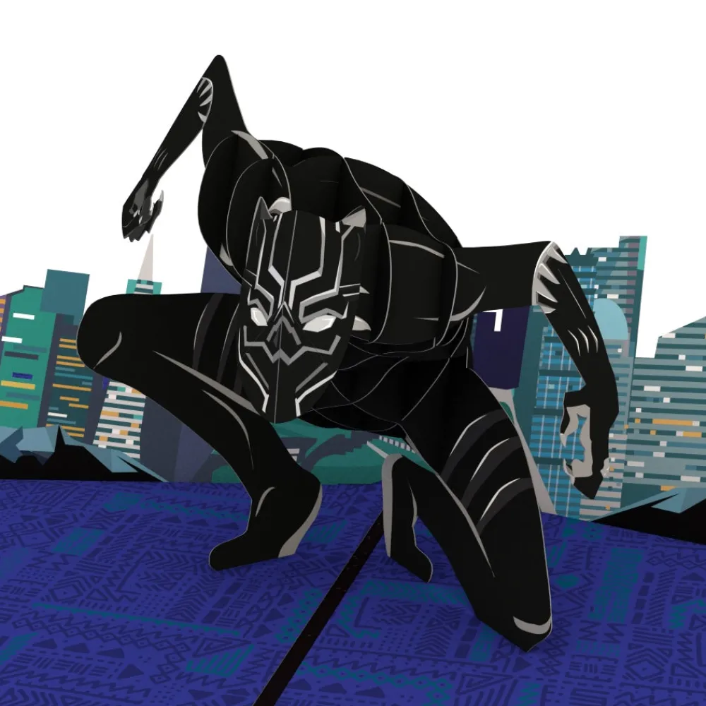 Lovepop Birthday|Father'S Day 6/15|Marvel Black Panther Pop-Up Card