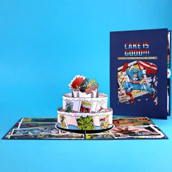 Lovepop Birthday|Kids|Marvel Comic Birthday Cake Pop-Up Card