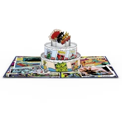 Lovepop Birthday|Kids|Marvel Comic Birthday Cake Pop-Up Card