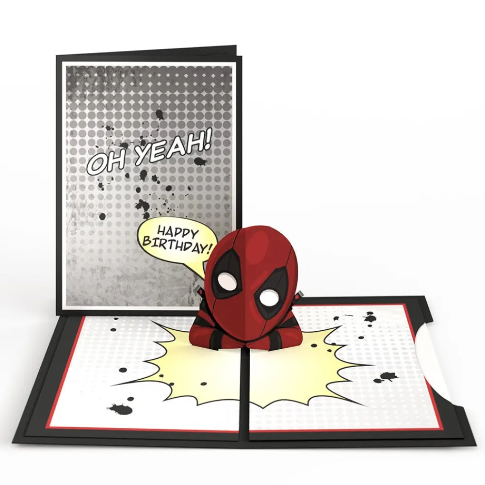 Lovepop Birthday|Him|Marvel Deadpool Birthday 4-in-1 Nesting Card