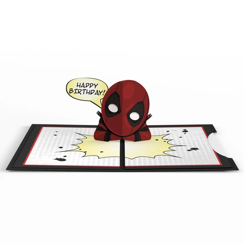Lovepop Birthday|Him|Marvel Deadpool Birthday 4-in-1 Nesting Card