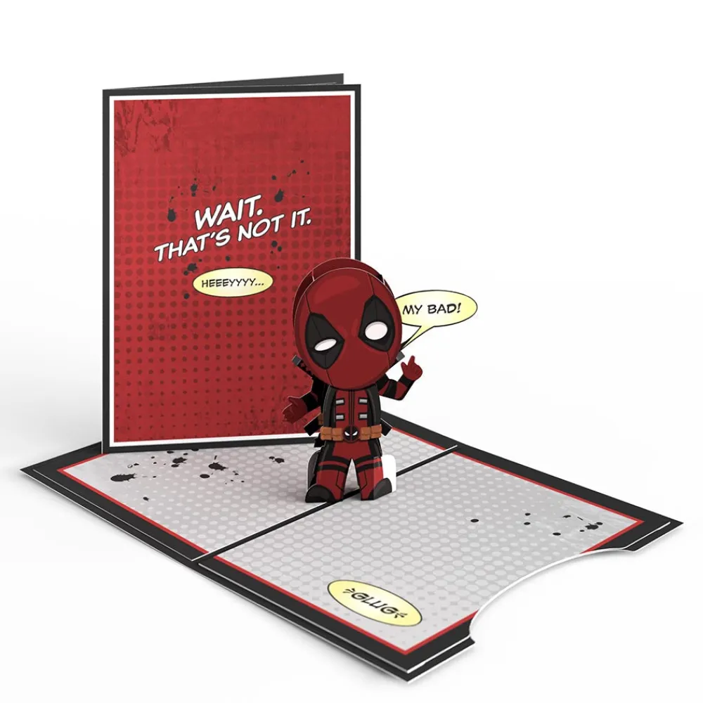 Lovepop Father'S Day 6/15|Dad|Marvel Deadpool Father's Day 4-in-1 Nesting Card