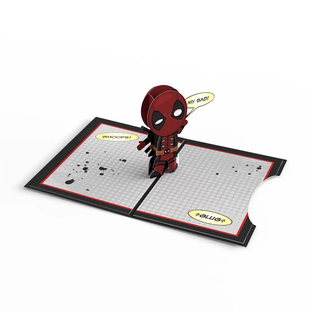 Lovepop Father'S Day 6/15|Dad|Marvel Deadpool Father's Day 4-in-1 Nesting Card