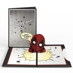 Lovepop Father'S Day 6/15|Dad|Marvel Deadpool Father's Day 4-in-1 Nesting Card