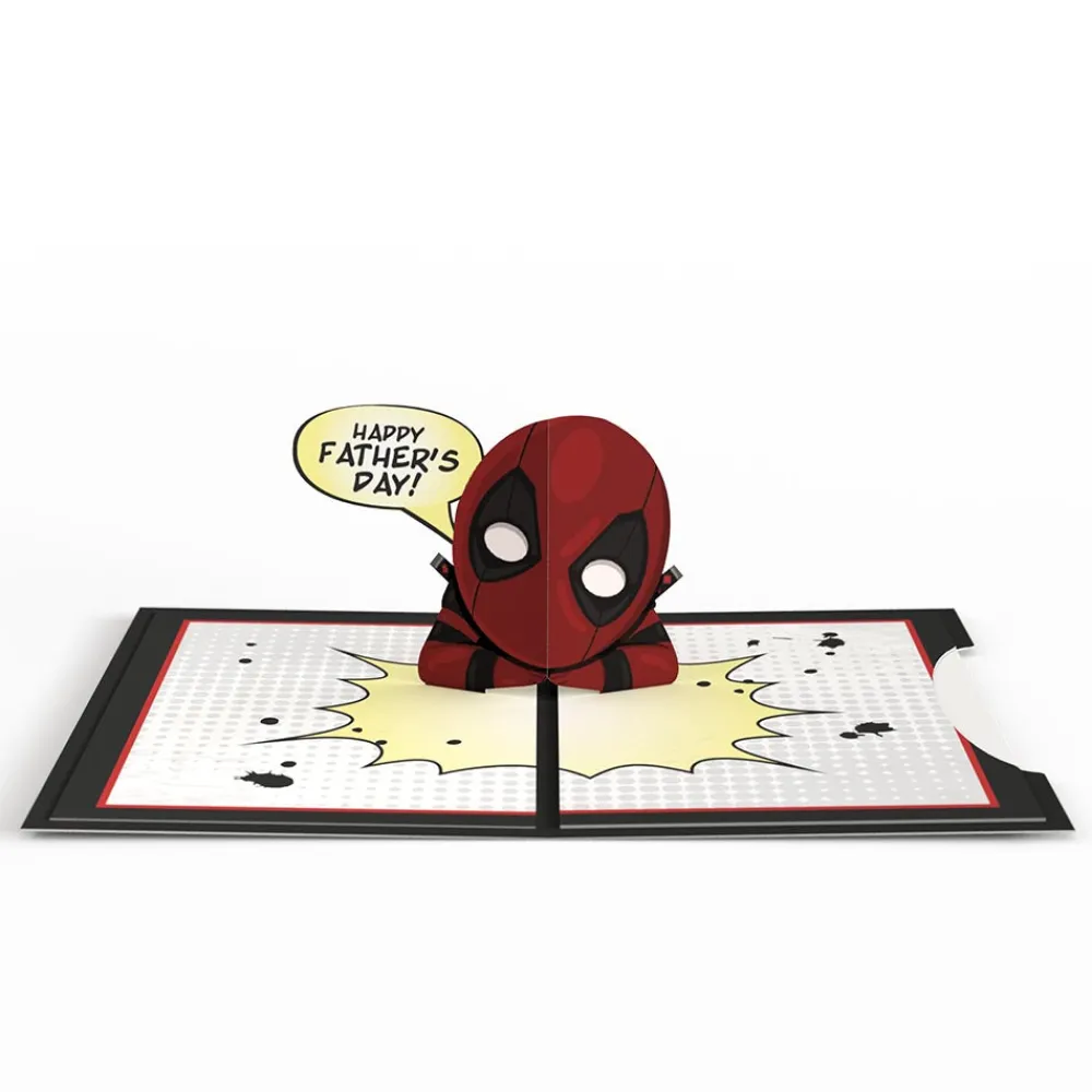 Lovepop Father'S Day 6/15|Dad|Marvel Deadpool Father's Day 4-in-1 Nesting Card
