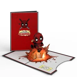 Lovepop Father'S Day 6/15|Dad|Marvel Deadpool Father's Day 4-in-1 Nesting Card