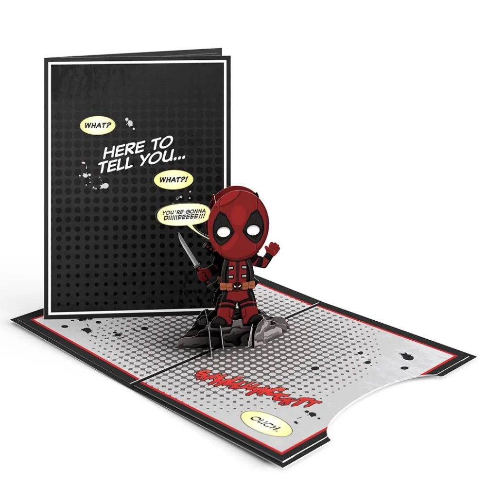 Lovepop Father'S Day 6/15|Dad|Marvel Deadpool Father's Day 4-in-1 Nesting Card