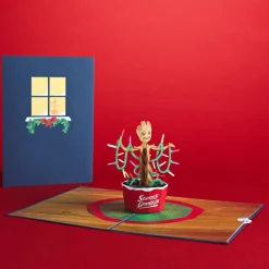 Lovepop Greeting Cards|Christmas 12/25|Marvel Season's Grootings Pop-Up Card