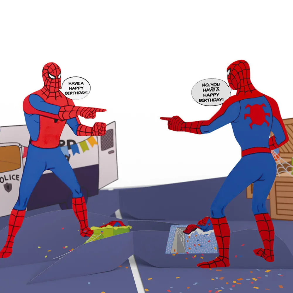 Lovepop Greeting Cards|Birthday|Marvel Spider-Man Spidey Sense Birthday Pop-Up Card