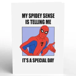 Lovepop Greeting Cards|Birthday|Marvel Spider-Man Spidey Sense Birthday Pop-Up Card